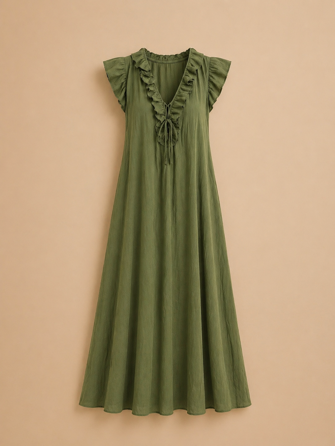 Rüschen Kleid