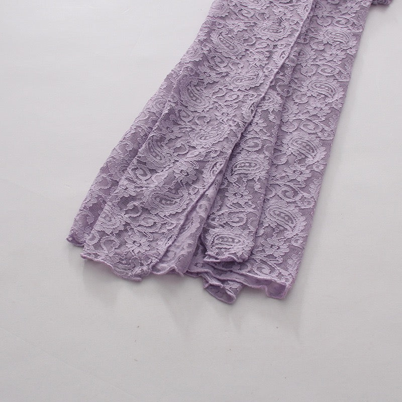Spitzen Abendkleid