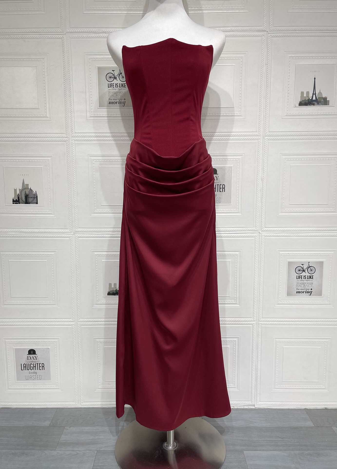 Luna Korsett Maxikleid