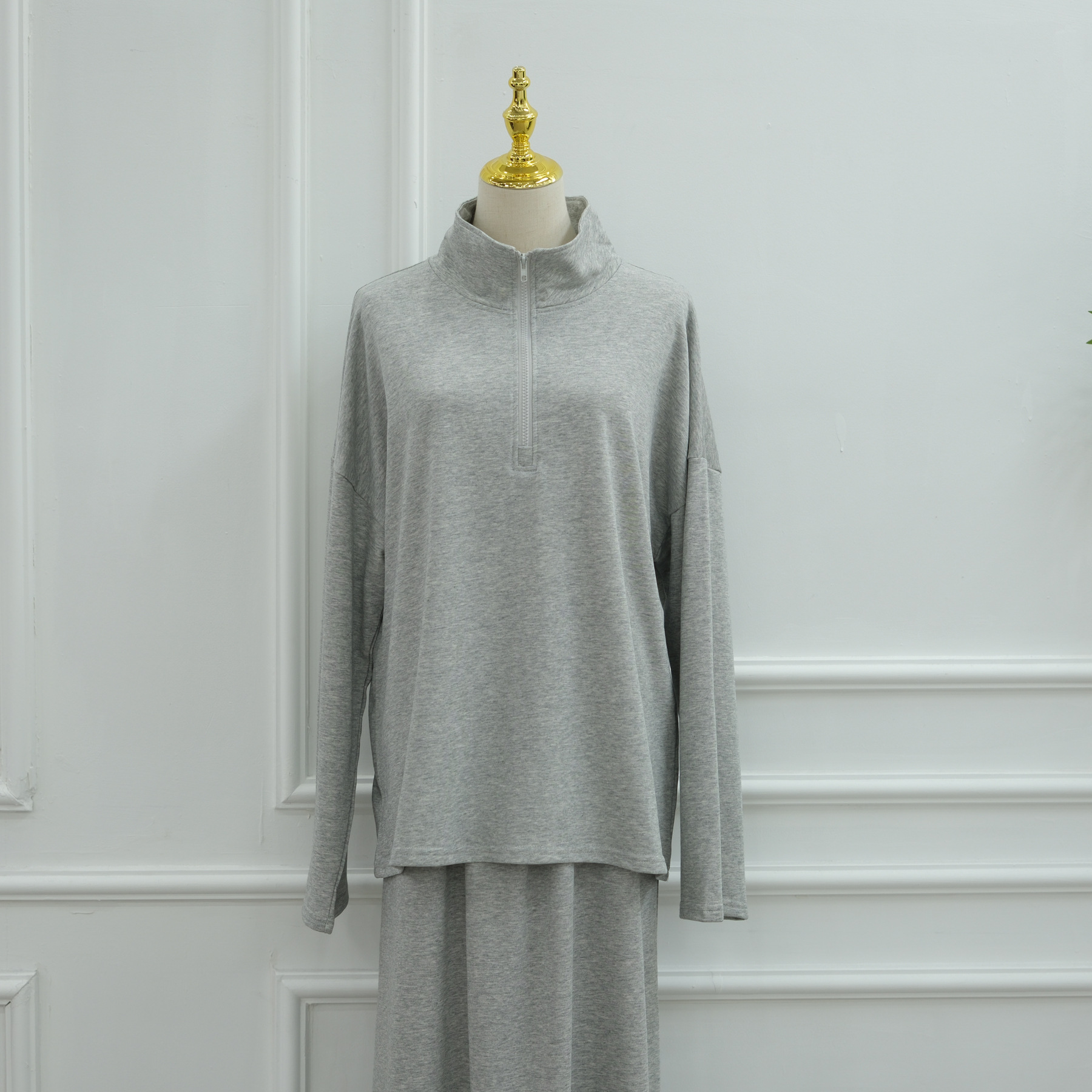 Rollkragen Set Abaya