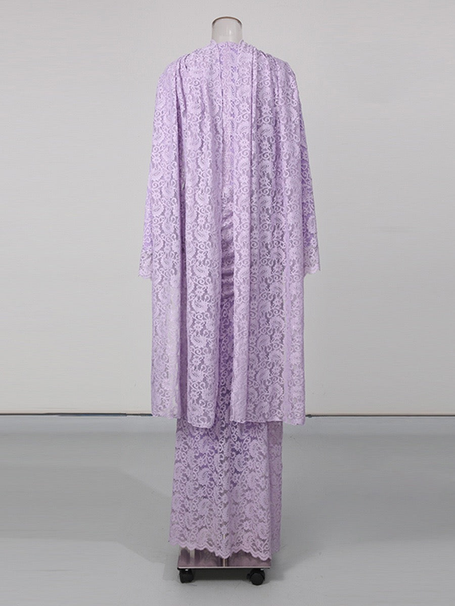 Spitzen Abendkleid
