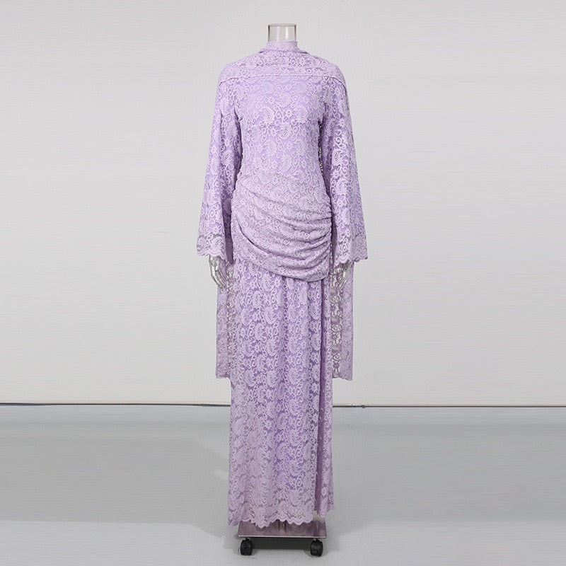 Spitzen Abendkleid