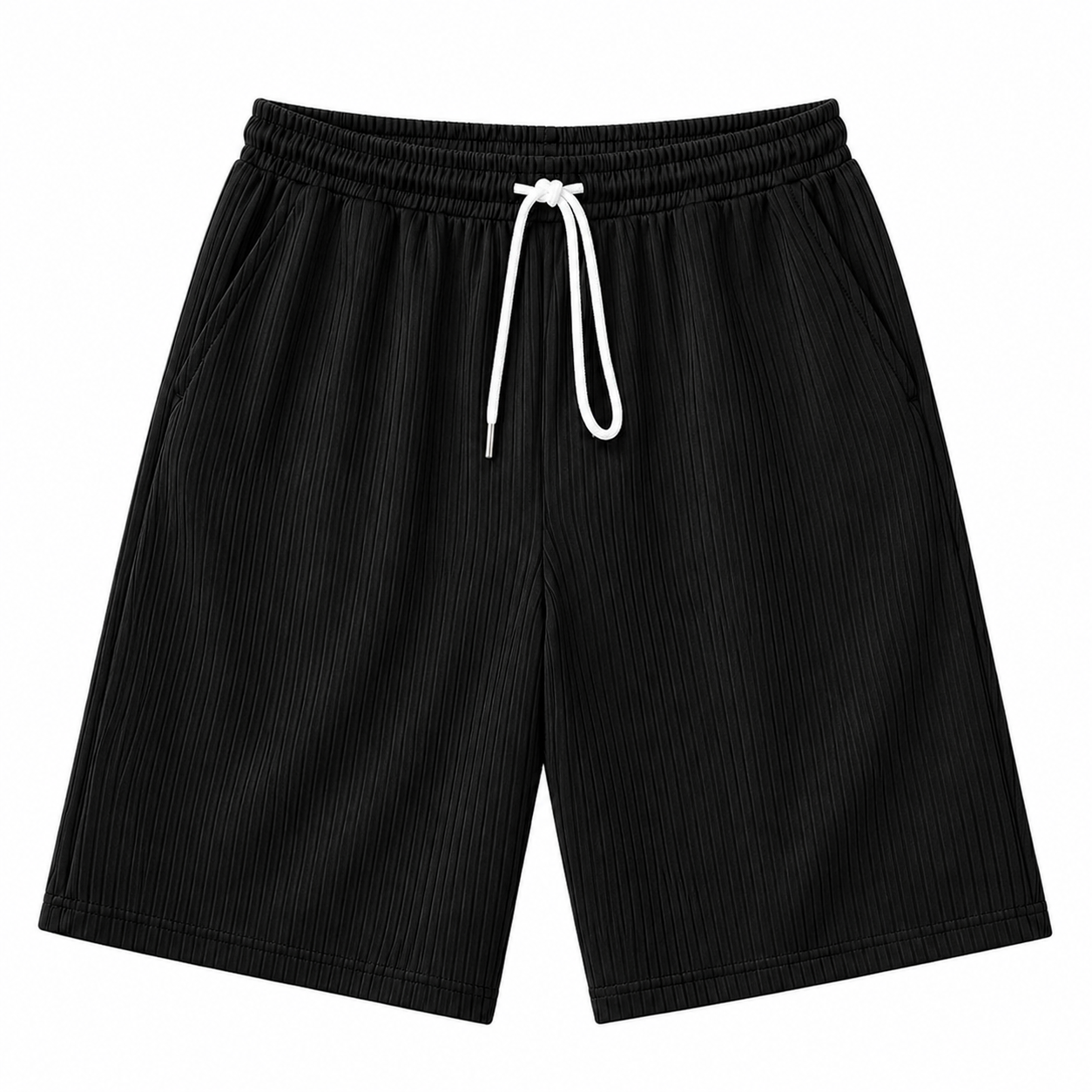 Sommer-Shorts mit Rippenstruktur
