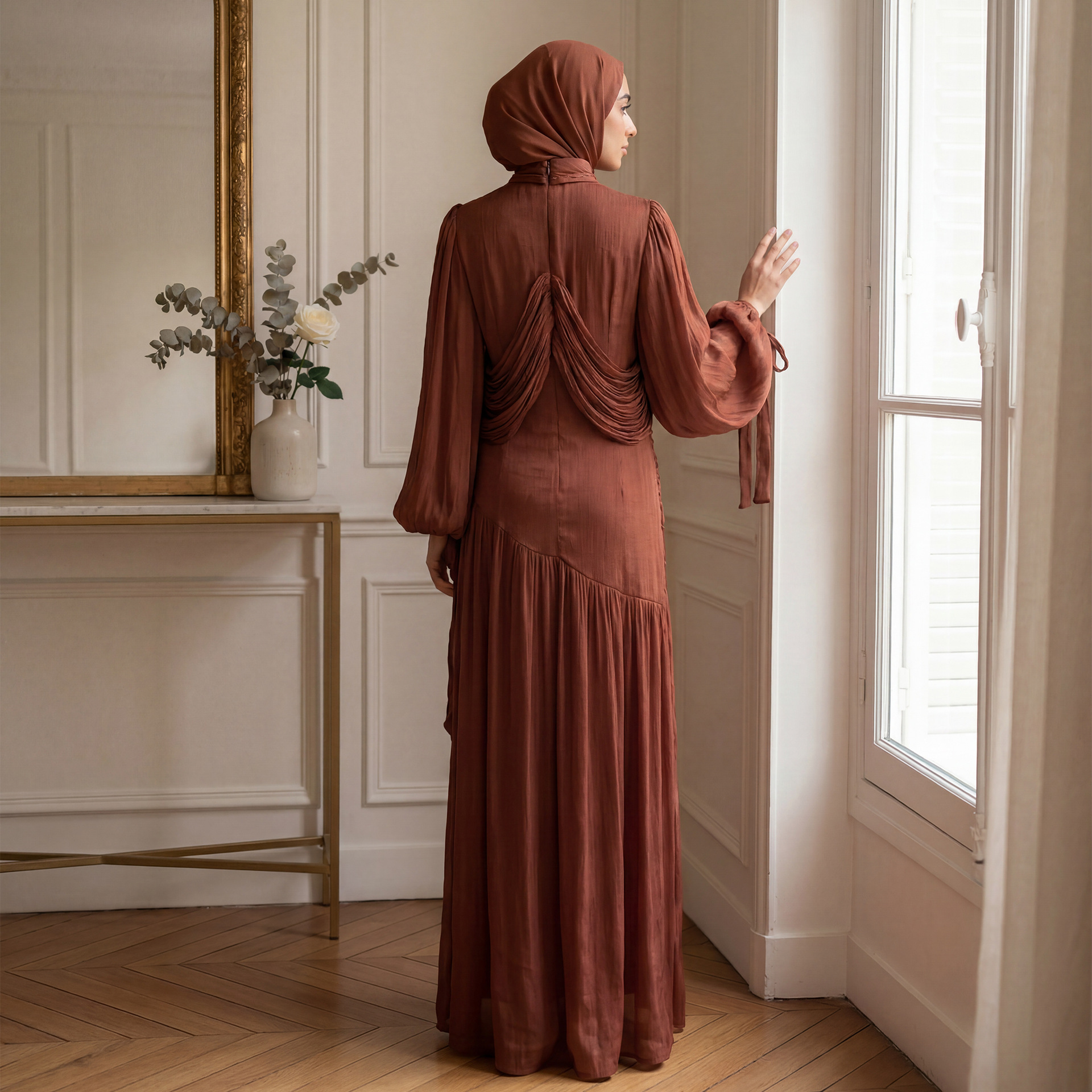 Geflecht Raff Abaya