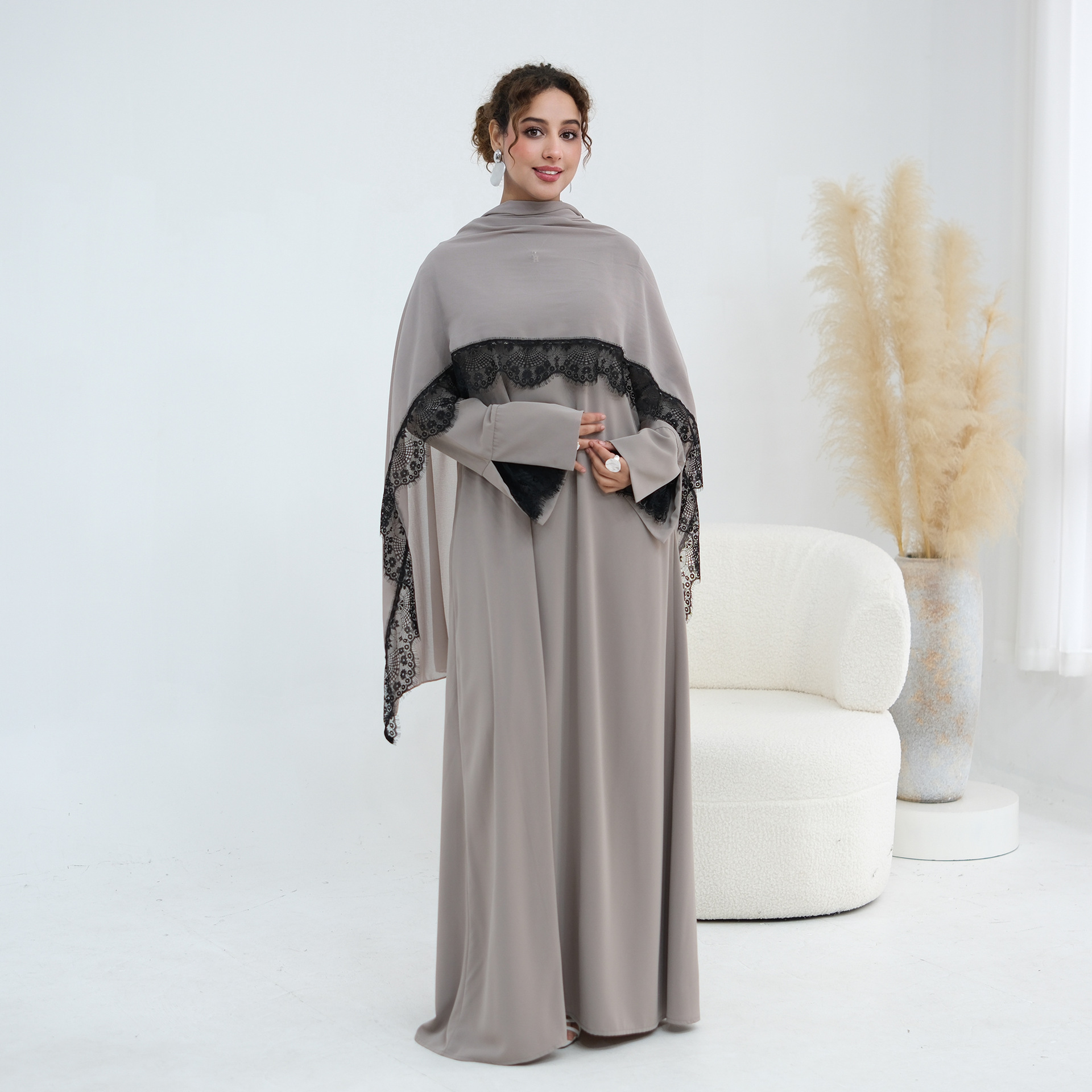 Spitzen Abaya