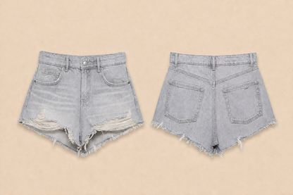 Denim hotpants