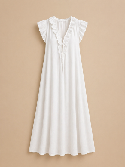 Rüschen Kleid