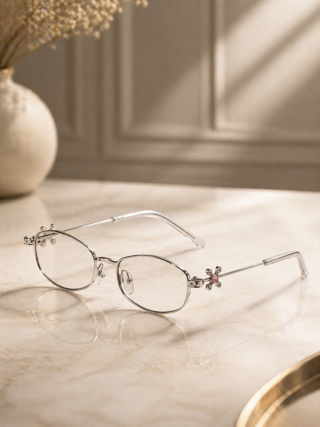 Floral glasses