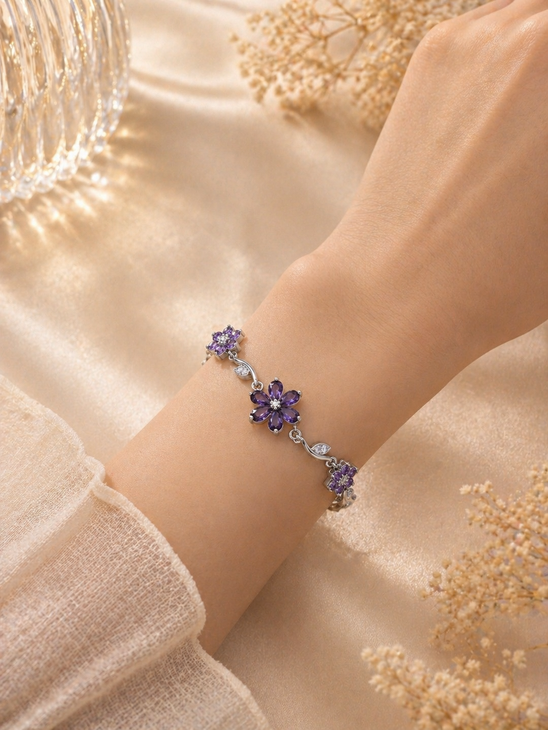 Lilac Blossom Magic Bracelet