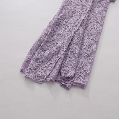 Spitzen Abendkleid