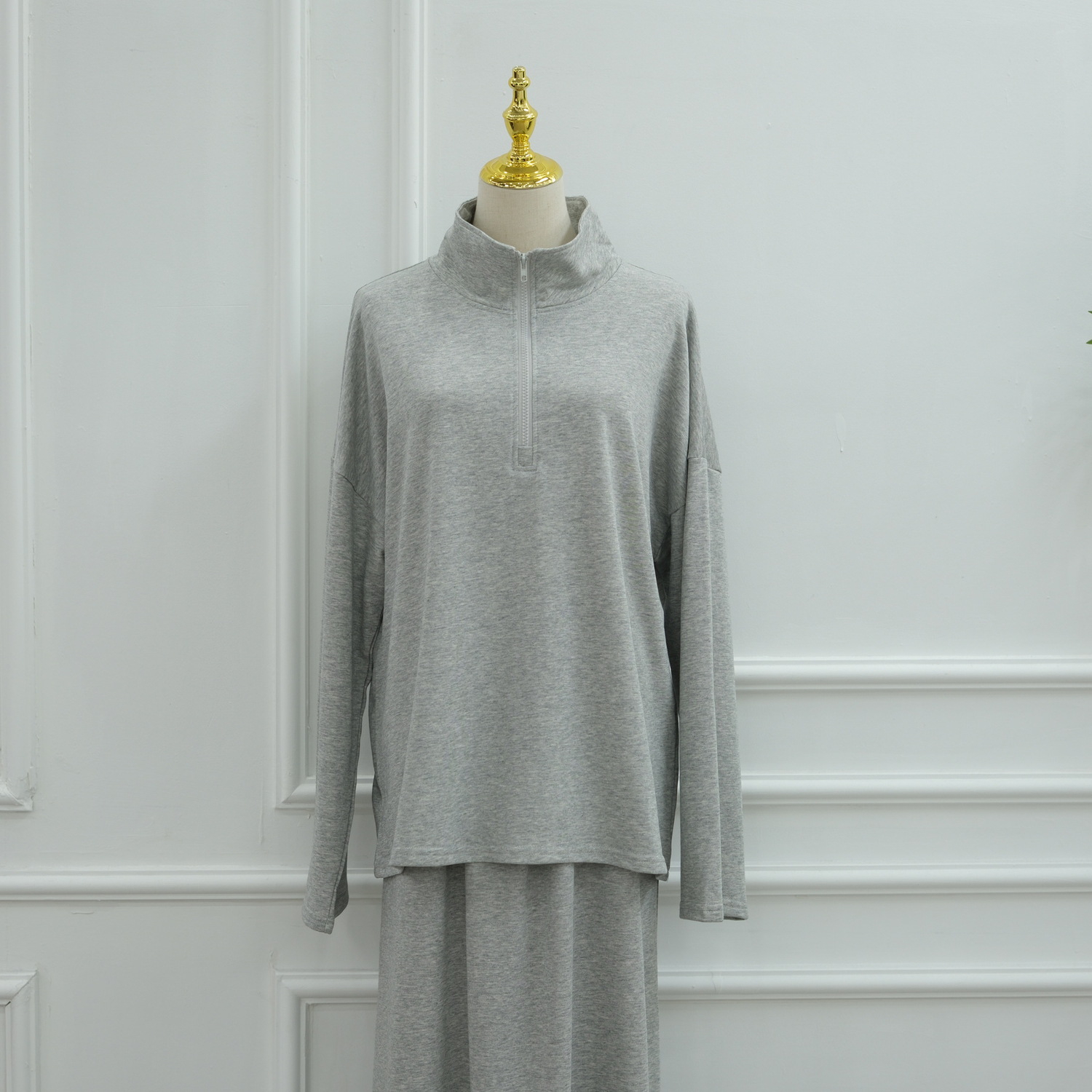 Rollkragen Set Abaya