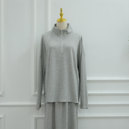 Rollkragen Set Abaya