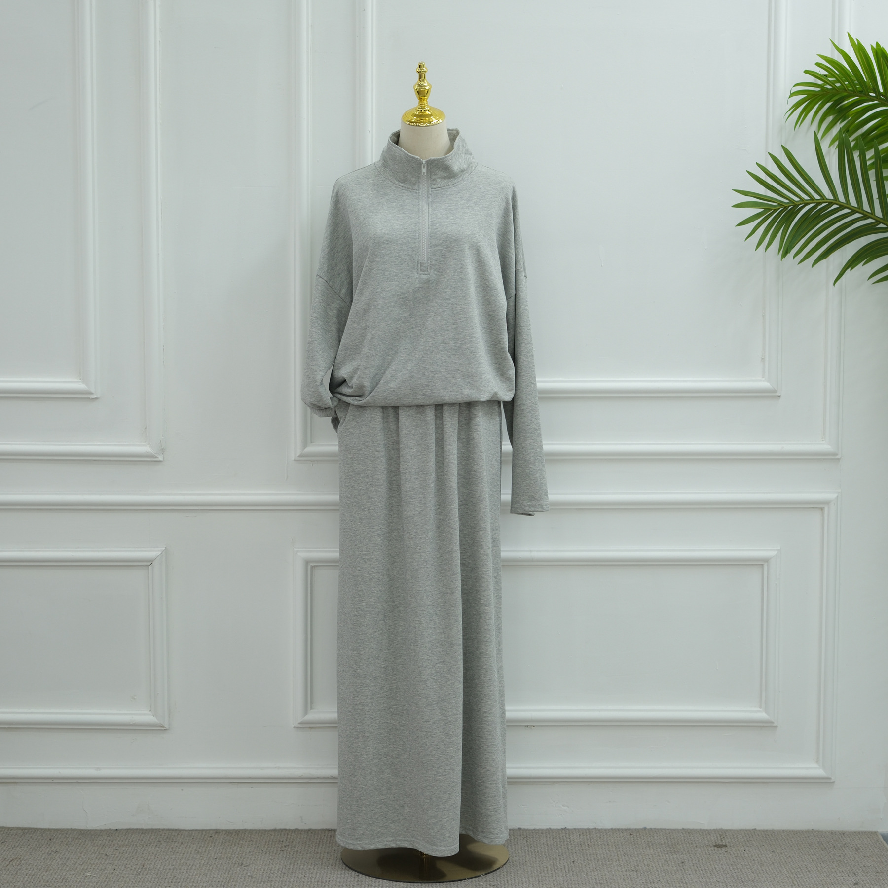 Rollkragen Set Abaya