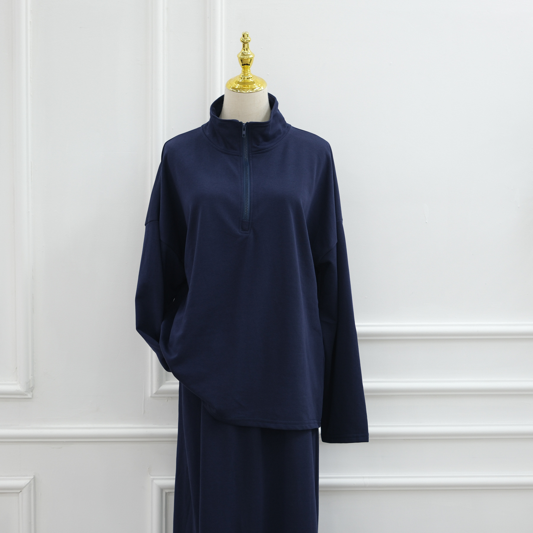 Rollkragen Set Abaya
