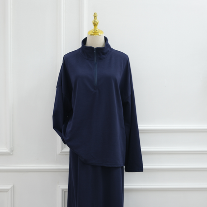 Rollkragen Set Abaya