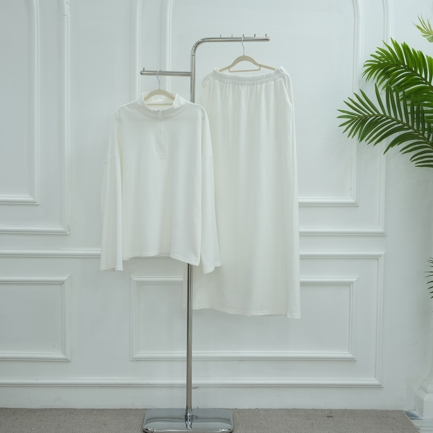 Rollkragen Set Abaya