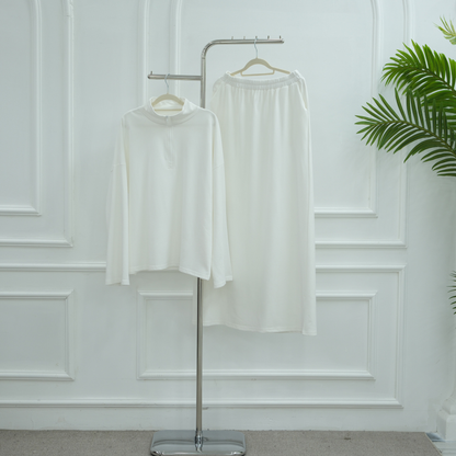 Rollkragen Set Abaya