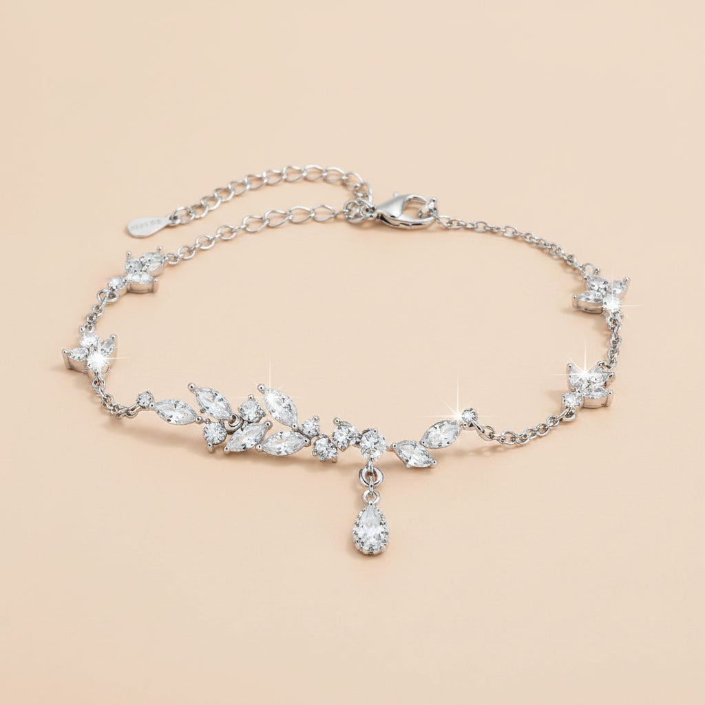 Leyvaro Crystal Drop Armband