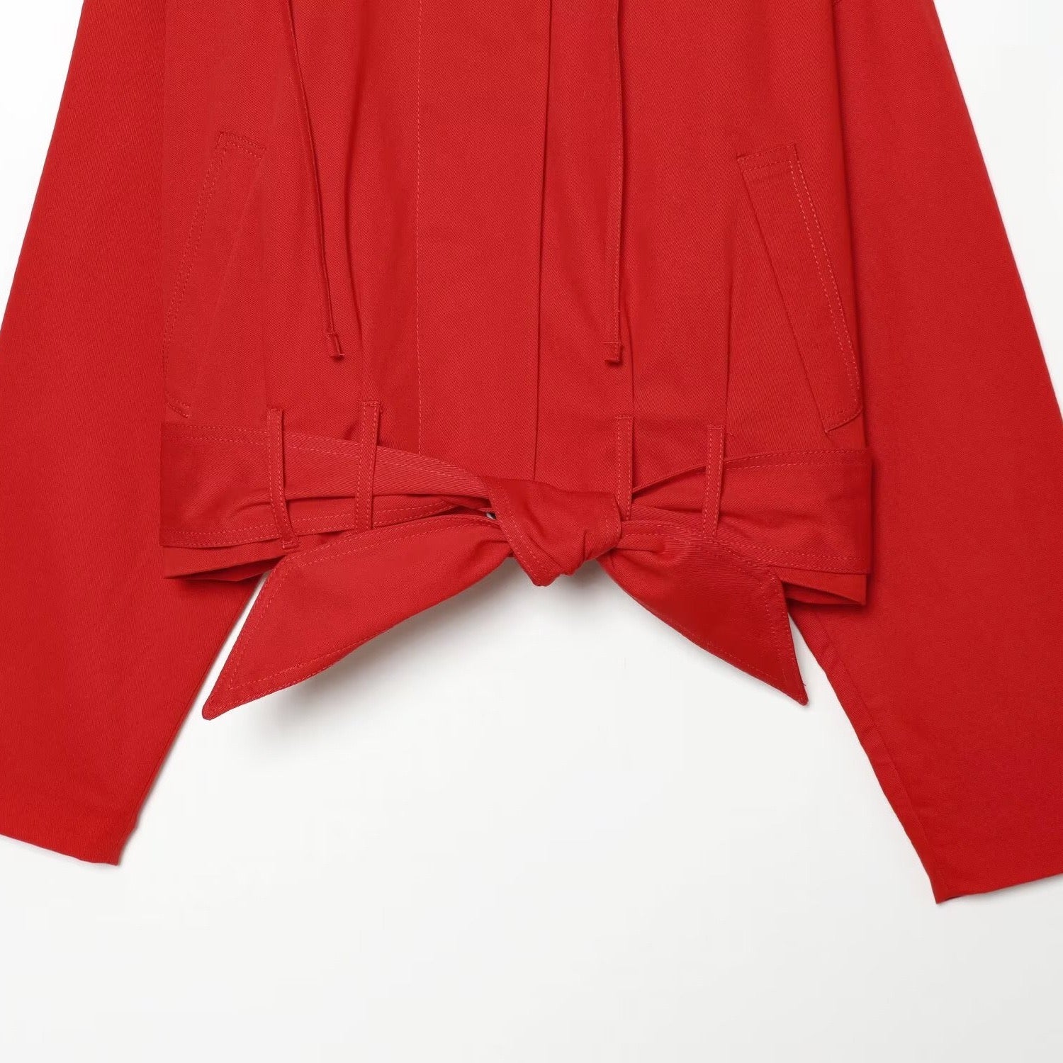 Red jacket