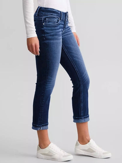 Capri Jeans Blau