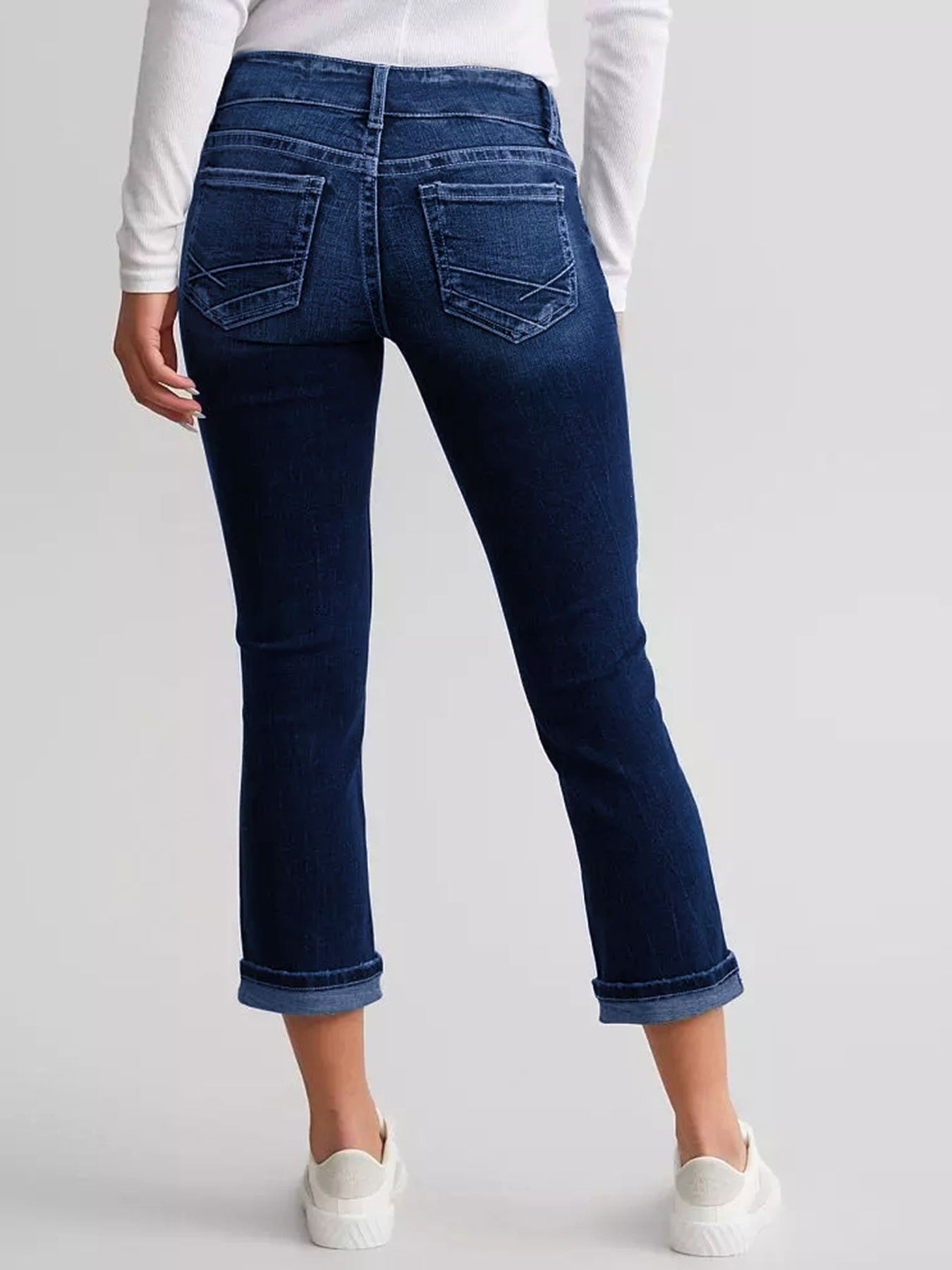 Capri Jeans Blau