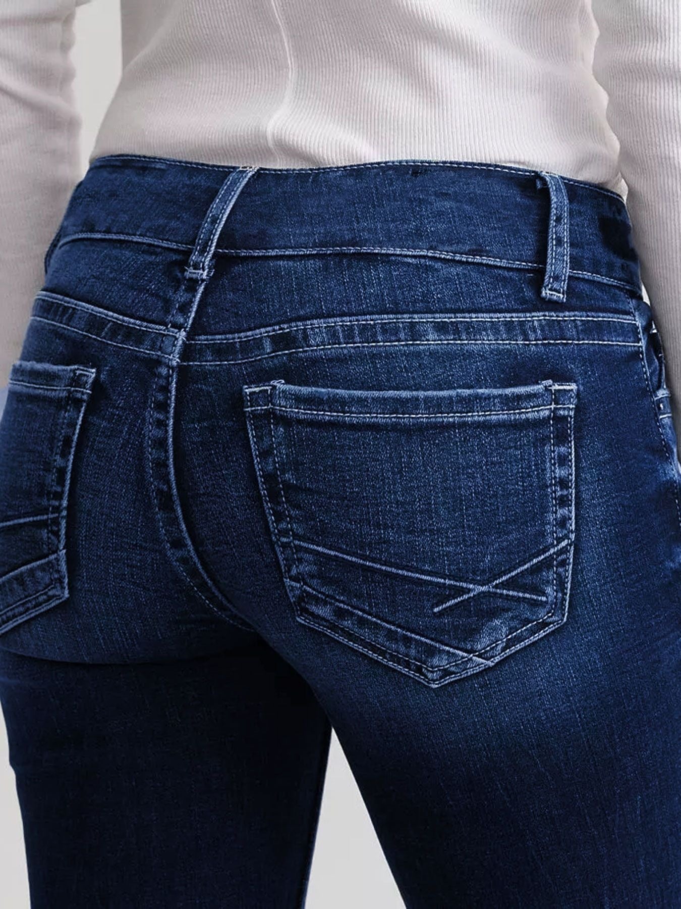 Capri Jeans Blau