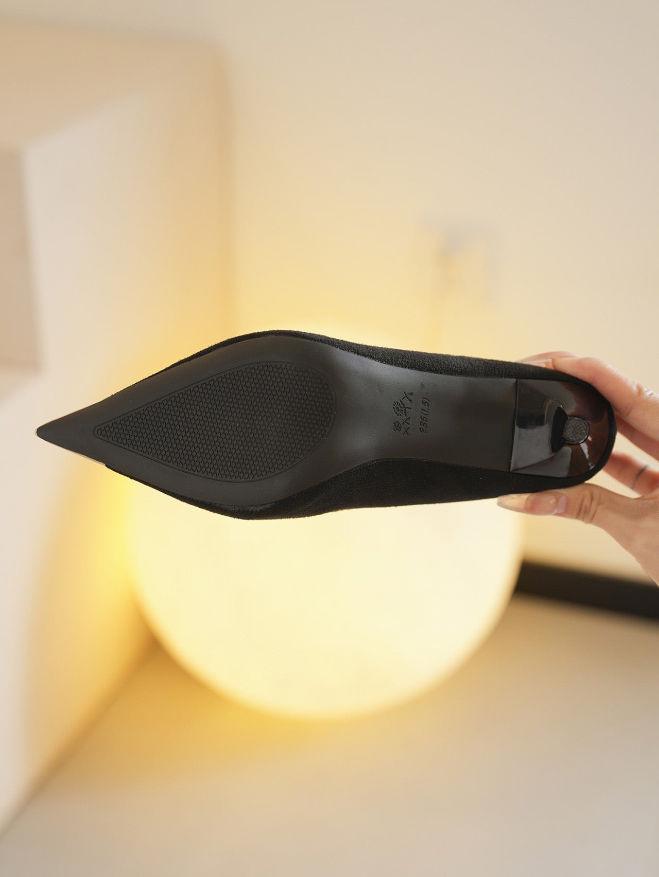 Alcantara High Heels