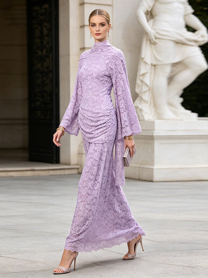Spitzen Abendkleid