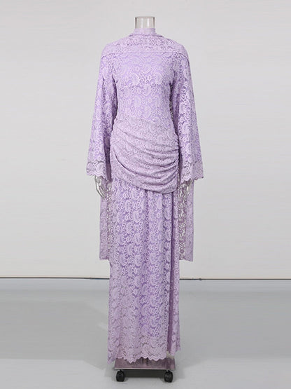 Spitzen Abendkleid