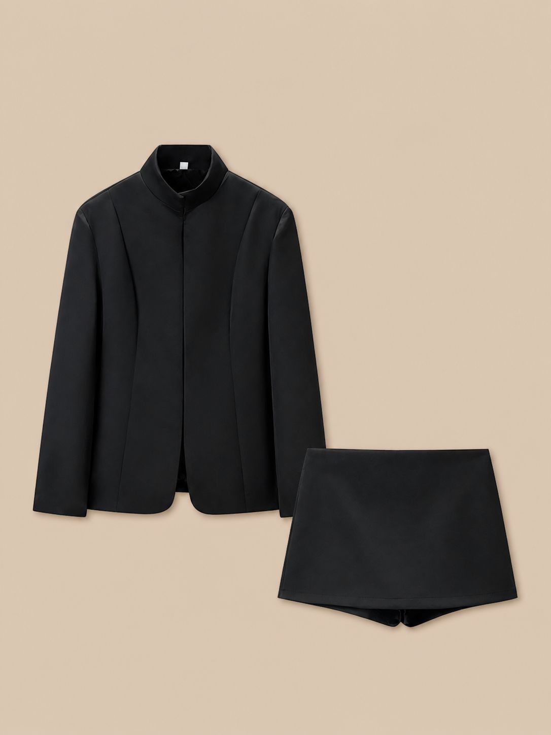 Blazer and Shorts Set