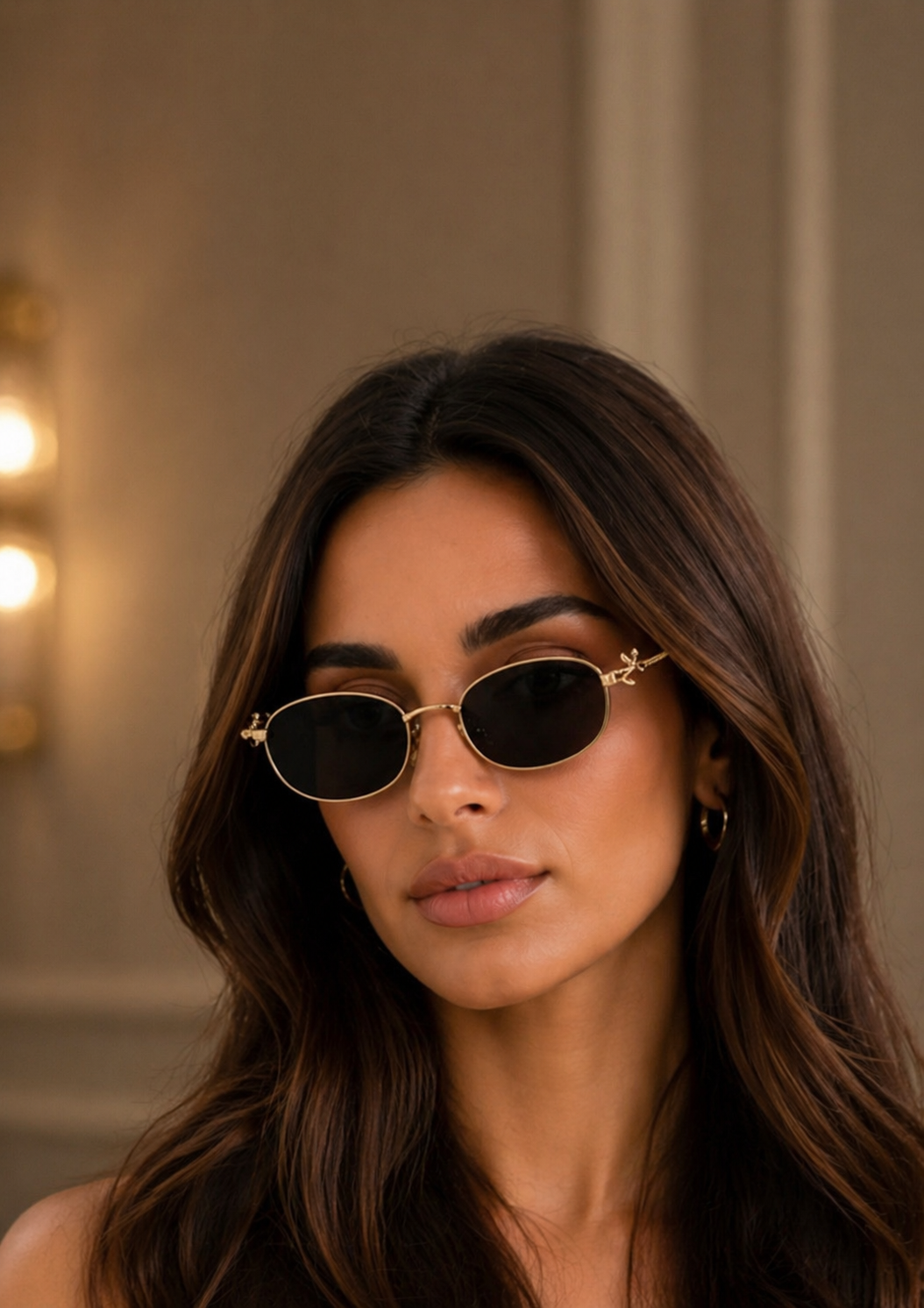 Floral glasses