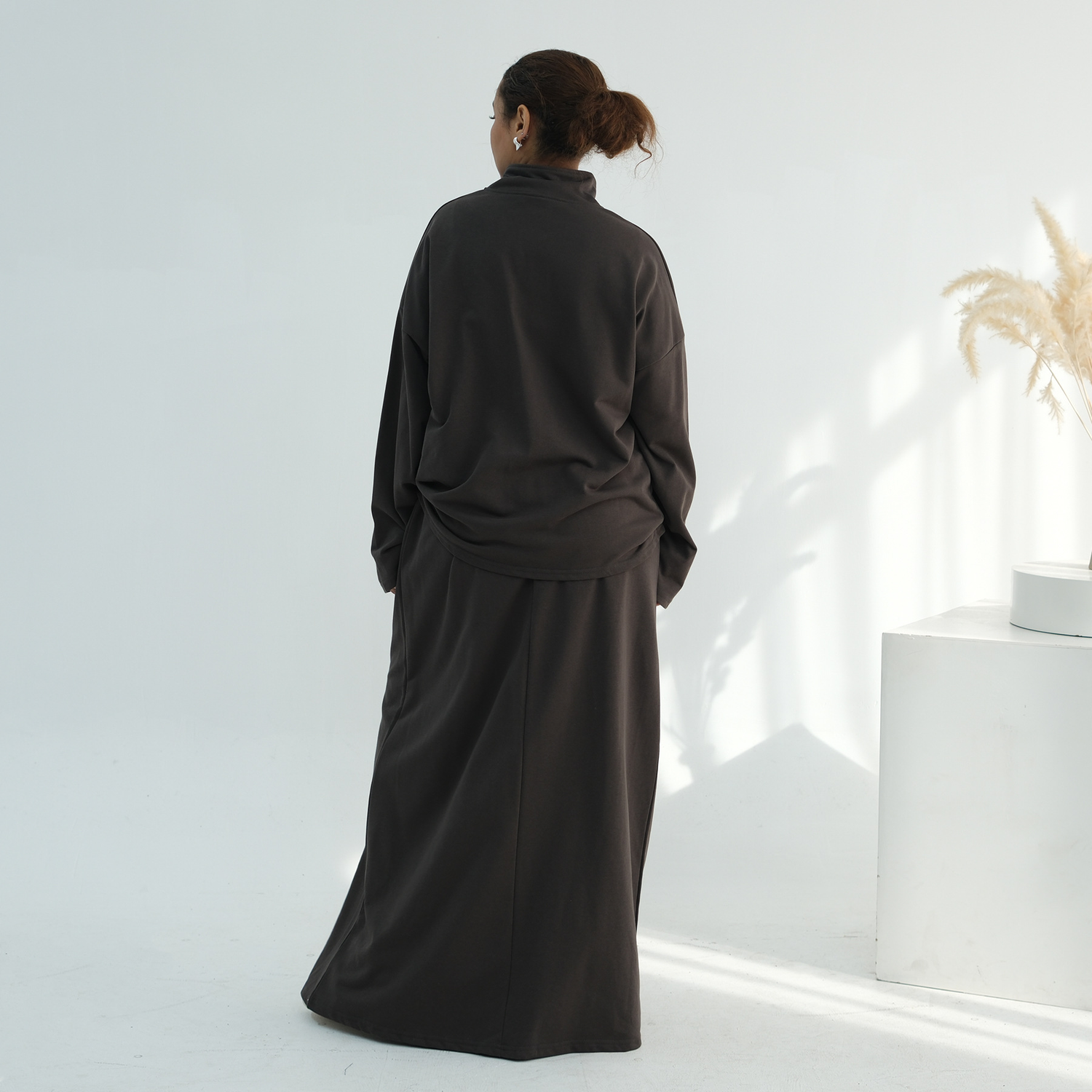 Rollkragen Set Abaya
