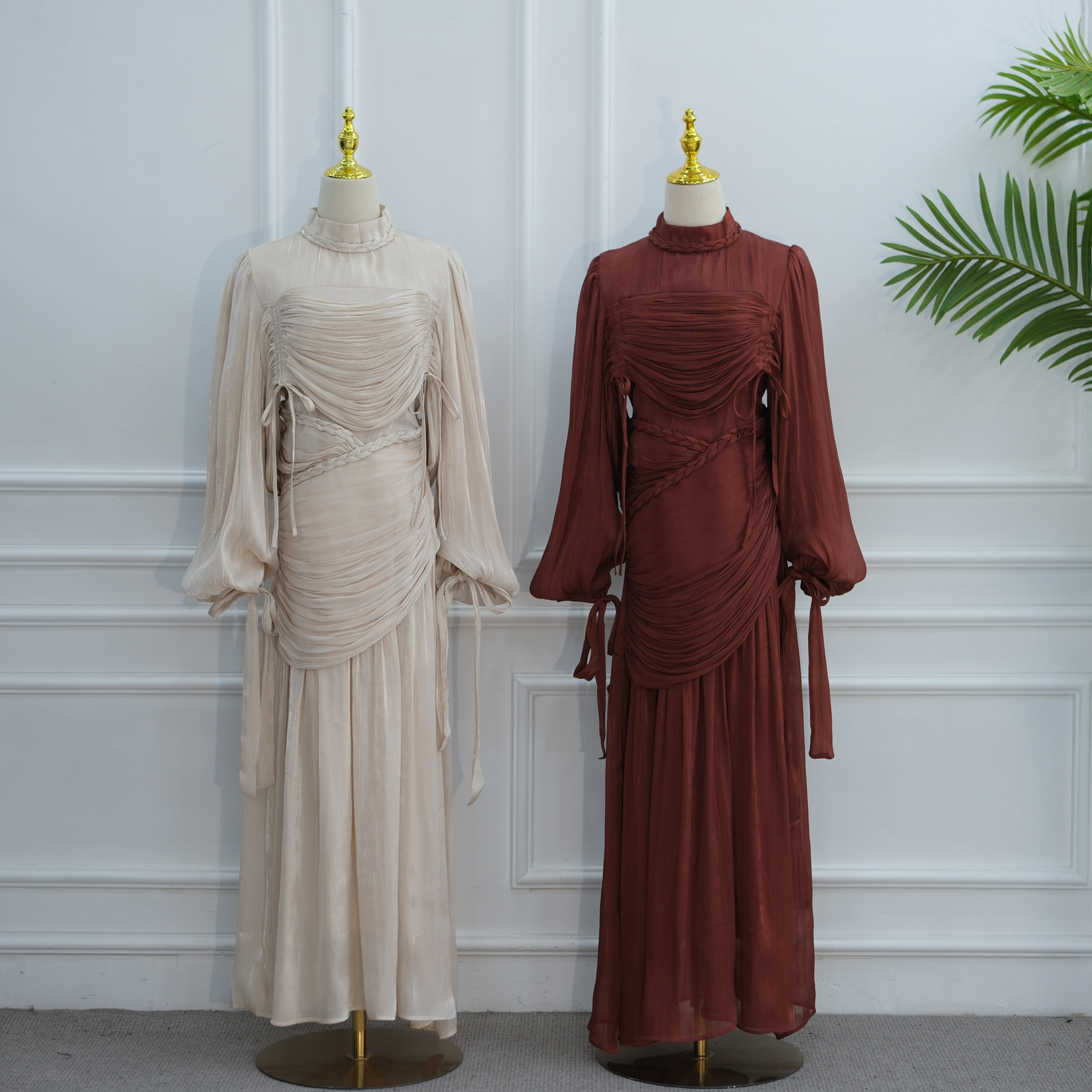 Geflecht Raff Abaya