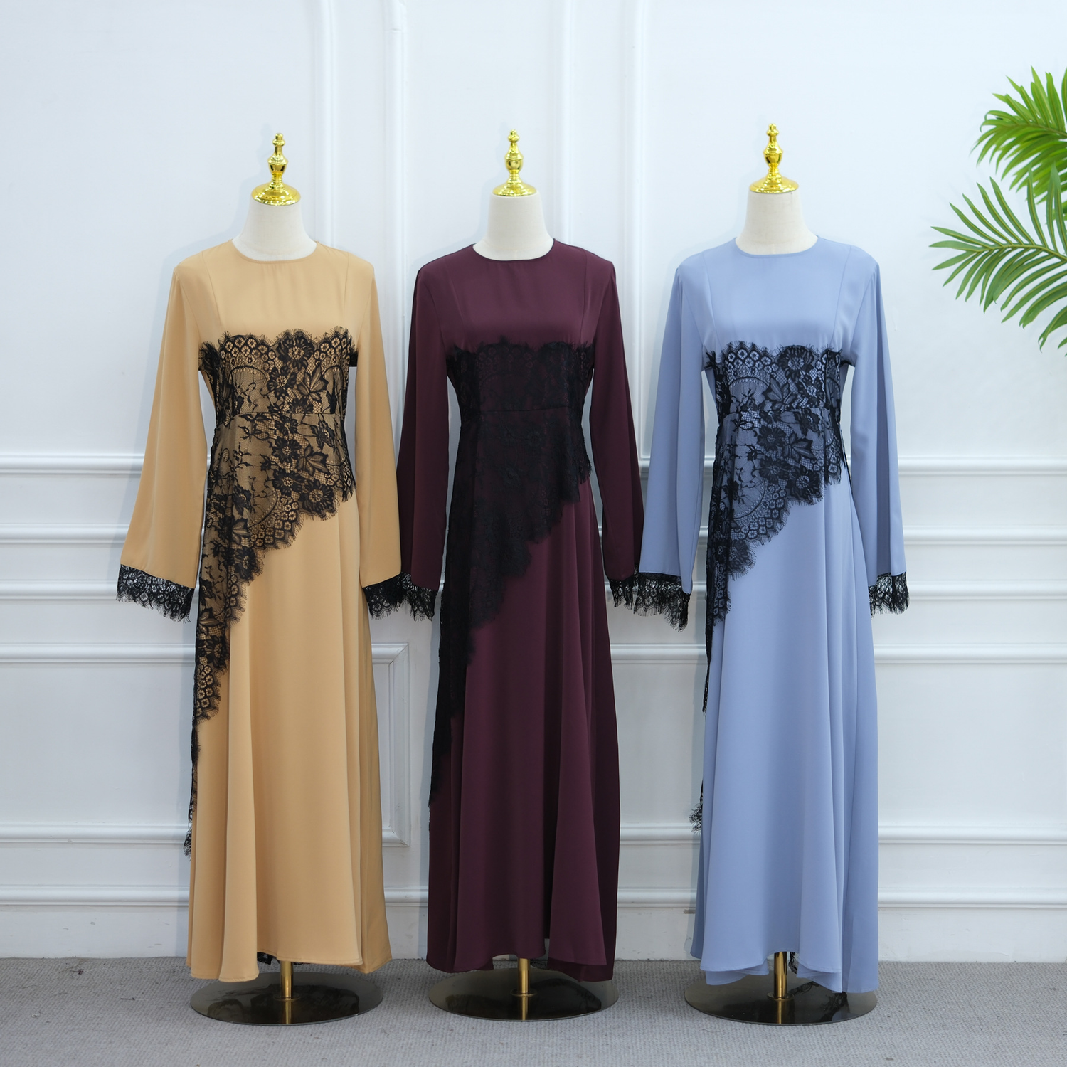 Blüten Spitzen Abaya