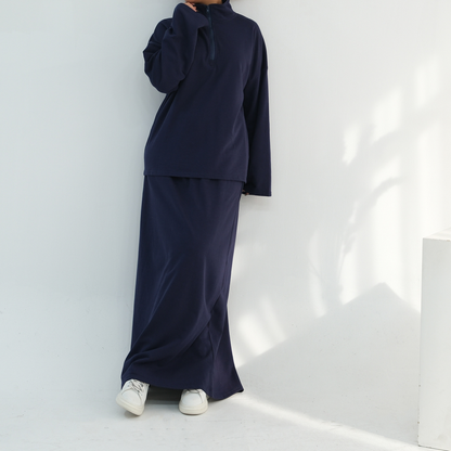 Rollkragen Set Abaya