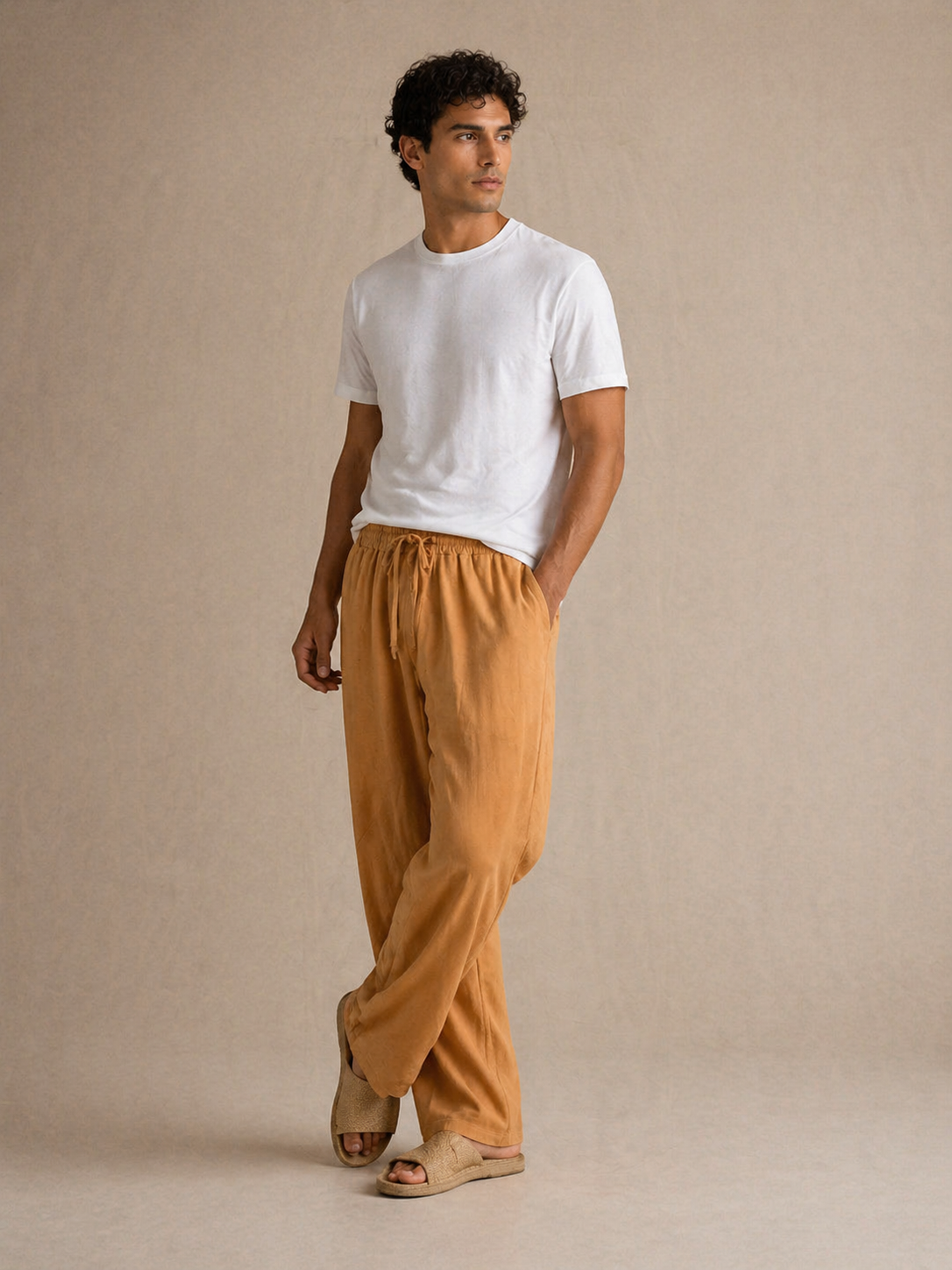 Leinen Hose