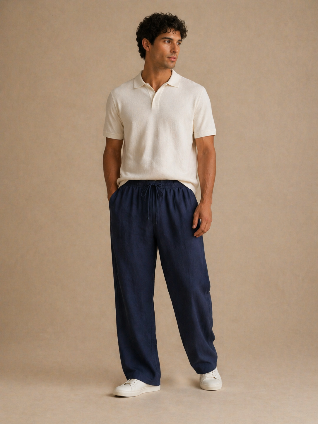 Leinen Hose
