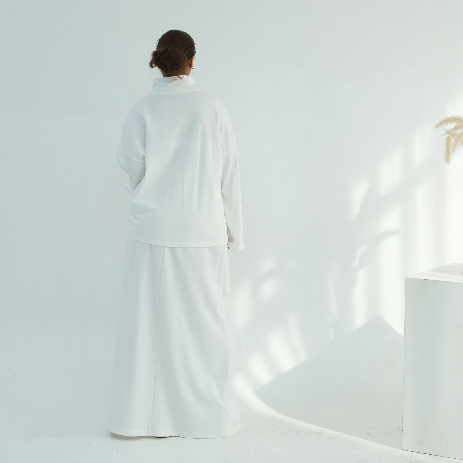 Rollkragen Set Abaya