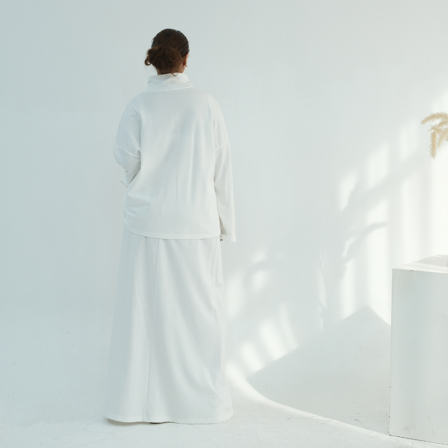 Rollkragen Set Abaya