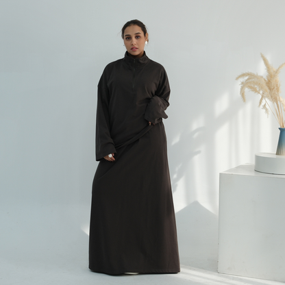 Rollkragen Set Abaya