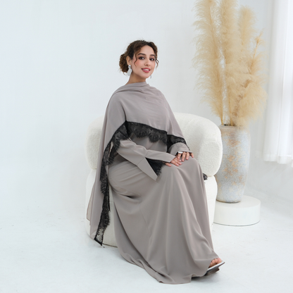 Spitzen Abaya