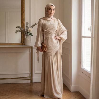 Geflecht Raff Abaya