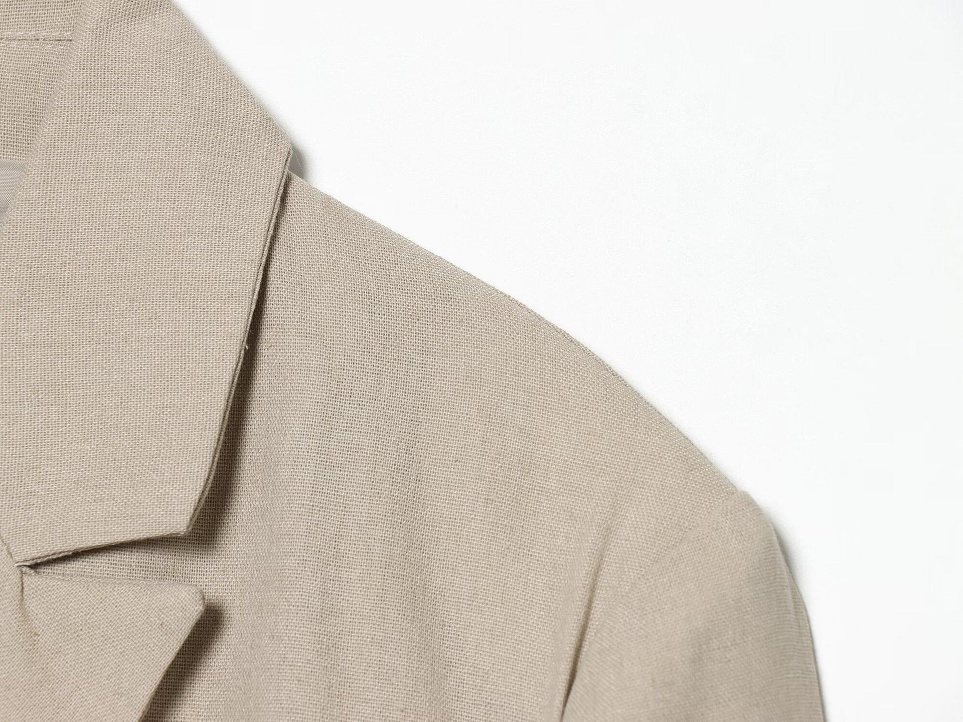 Beige Blazer Set