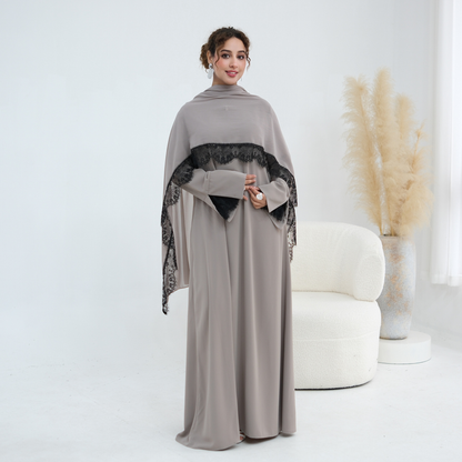 Spitzen Abaya