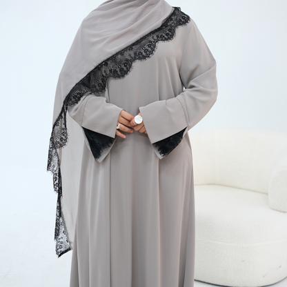 Spitzen Abaya