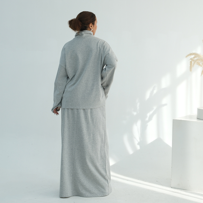Rollkragen Set Abaya
