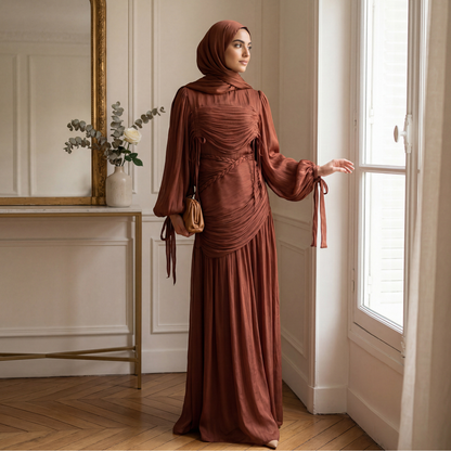 Geflecht Raff Abaya