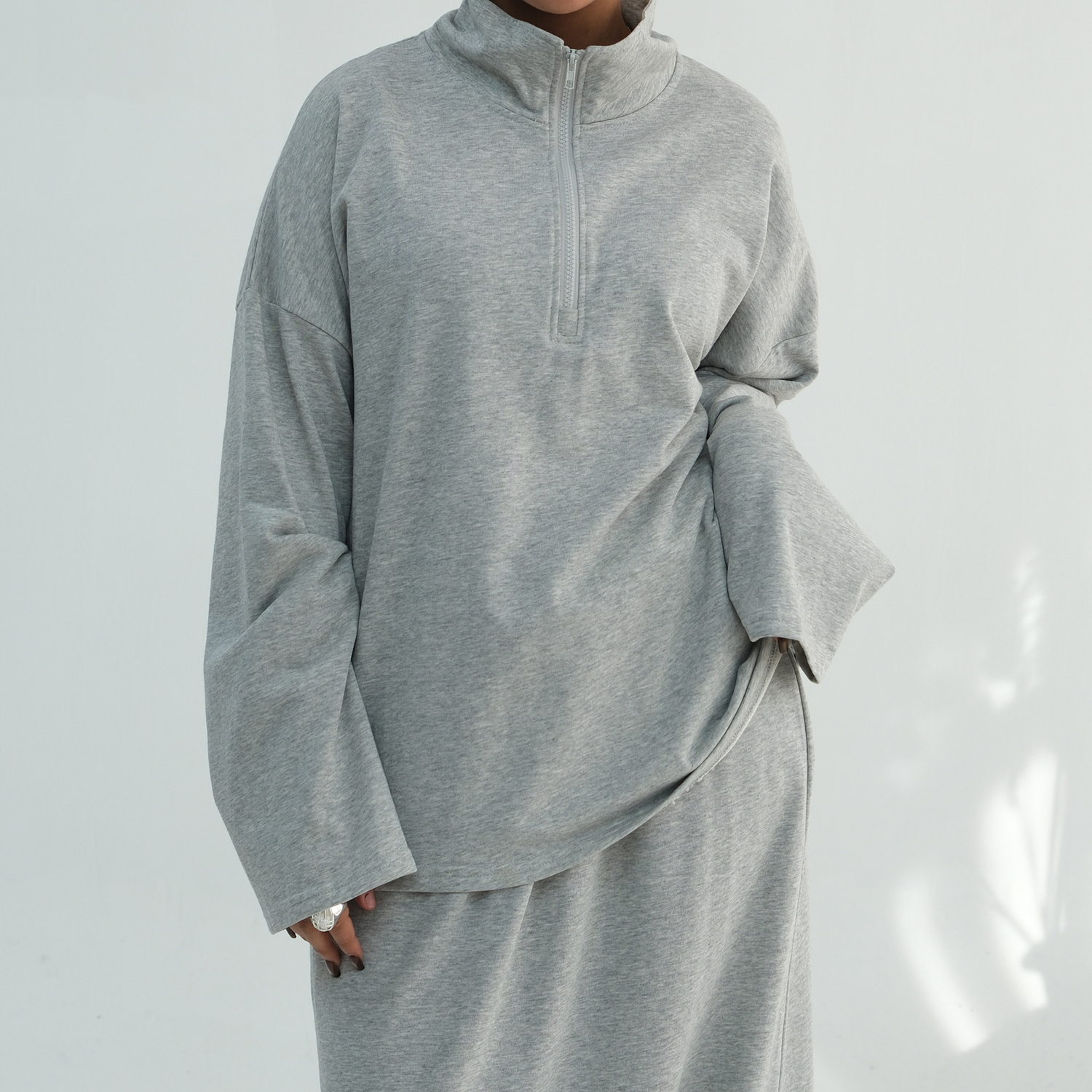 Rollkragen Set Abaya