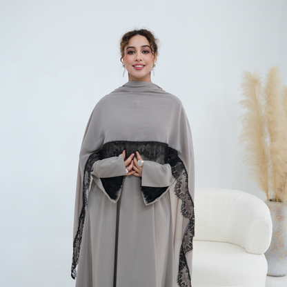 Spitzen Abaya