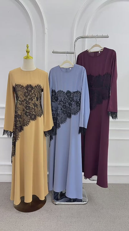 Blüten Spitzen Abaya